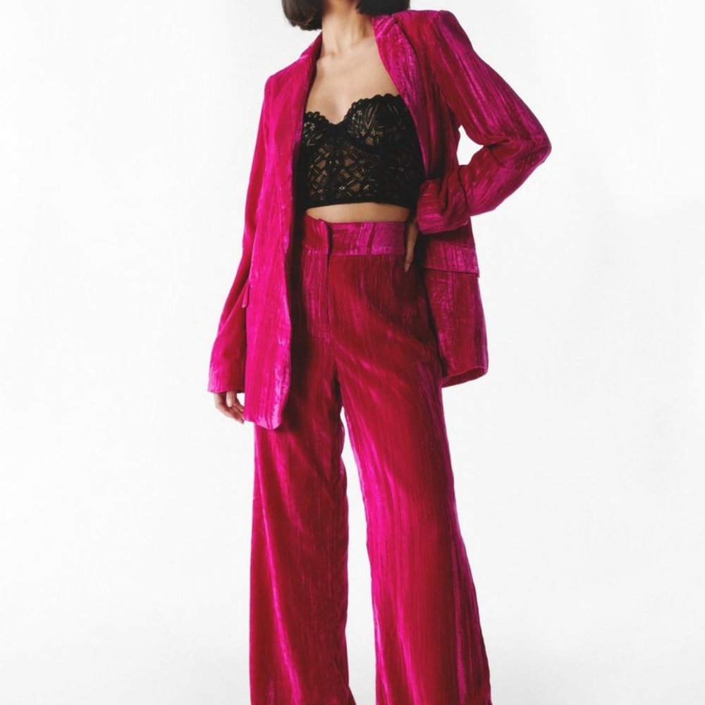 Pink Power Suit - Nasty Gal